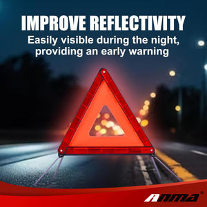 Triángulo <span class=keywords><strong>Reflectante</strong></span> de Emergencia para <span class=keywords><strong>Auto</strong></span>, Señal de Advertencia para Vehículos en Avería - Product Image 4