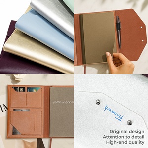 Agenda Settimanale e Giornaliera Personalizzabile in Morbida Pelle PU di Lusso, Formato A5, Stampa Logo, Carta Offset, Forniture per Ufficio, Senza Data - Product Image 4