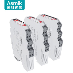 ตัวแยกสัญญาณ Asmik T002S 4-20mA ถึง 0-5V 10V ติดตั้งบนราง Din ระบบจ่ายไฟหลายช่องทาง - Product Image 1
