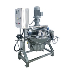 Olla Industrial de Acero Inoxidable con Revestimiento, Directo de Fábrica, para Cocinar, Hervir Salsas y Sopas, Equipo de Procesamiento - Product Image 3