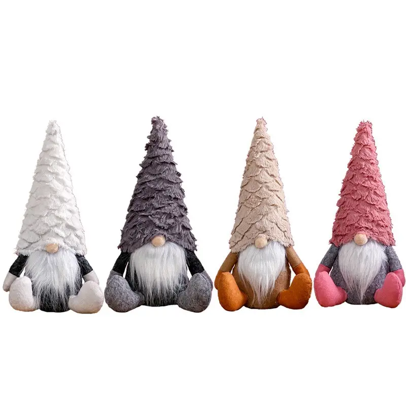 Xmas çiftlik tatil festivali fabrika fantezi tatil gnome faceless noel baba bebek merry yılbaşı dekoru