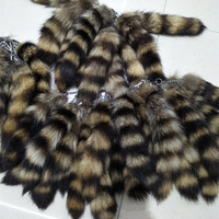 Queue de Renard Argenté Naturellement Colorée et Moelleuse, Grandes Tailles 38cm, 40cm, 45cm – Vente en Gros Chine