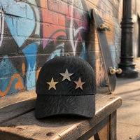 Casquette de baseball XINYU de luxe avec strass en forme d'étoile, tissu jacquard 100% polyester, style Y2K, boucle en métal, snapback réglable