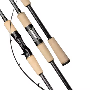 2 Sections 2.28m 2.4m FUJI Guide Ring ML Fast Action Long Casting Spinning Rod Set Versatile Travel Lure Bass Fishing Rods - Product Image 1