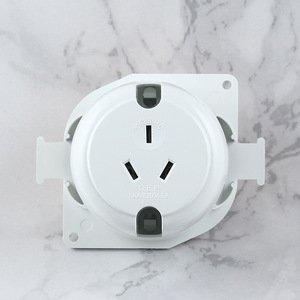 Australian Standard Circular <strong>Outlet</strong> Approved Lamp Plug Mounted Ceiling <strong>Sockets</strong> Extension Power Cable