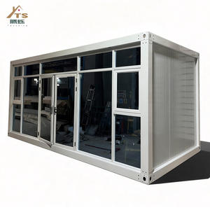 Maison Modulaire Conteneurisée Moderne de Luxe à 1 Chambre, en Bois et Acier, à Châssis Plat, Faible Coût, Mobile, Isolation Thermique, Préfabriquée - Product Image 1