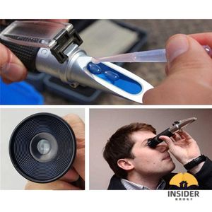 공장 가격 이중 규모 휴대용 Brix 굴절계 0-40% Brix 알코올 0-25% 와인 설탕 굴절계 ATC - Product Image 5