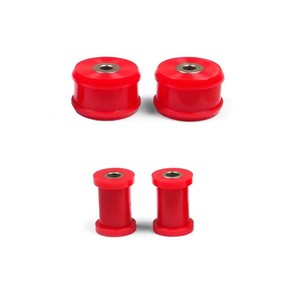 Kit de bagues de bras de suspension avant en polyuréthane rouge pour Volkswagen Golf Jetta Mk4 85 06 D3002 - Product Image 5