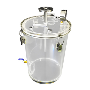 Transparent Acrylic Vacuum Bucket, Organic Glass Defoaming And Defoaming Bucket, Negative Pressure Sealing Leak Detector Bucket - Product Image 1