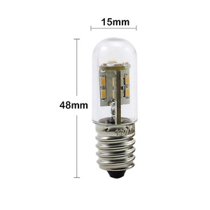 مصباح LED E14 مقاوم للحرارة العالية للثلاجة وشفاط المطبخ والفرن والميكروويف، 2 واط، أبيض دافئ، قاعدة لولبية صغيرة، إضاءة مصغرة - Product Image 2