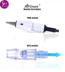 Private Label Wholesale Professional Artmex Standard Permanent Makeup Needles Ez Disposable 1r 1p 1rl Pmu Cartridge Needle