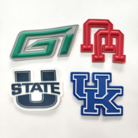 Patchs en PVC personnalisés pour vêtements, logo promotionnel, forme personnalisée, simple, personnalisé, 2D, 3D, en caoutchouc souple, gaufré, en relief