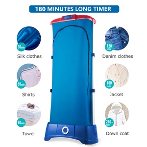 Chine OEM usine fournisseur Offre Spéciale 180min minuterie Portable pliable Compact électrique sèche-linge Machine - Product Image 6
