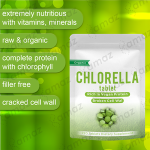 Tabletas de Espirulina Orgánica 100% OEM/ODM de Amaz, Suplemento Nutricional, Tabletas de Espirulina y <span class=keywords><strong>Chlorella</strong></span> Mixtas a Granel al Mejor Precio - Product Image 4