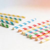 Pailles à bulles géantes jetables personnalisées, pailles transparentes pour boba, pailles à large diamètre pour thé au lait et smoothies