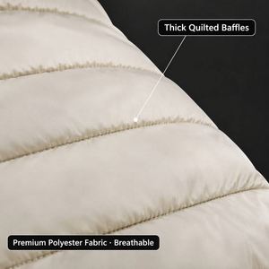 <b>Sleeping</b> <b>Bag</b> Outdoor Camping <b>Warm</b> Quilted Lightweight Portable with Hood for Hiking Travel Backpacking OEM Manufacturer - Product Image 2