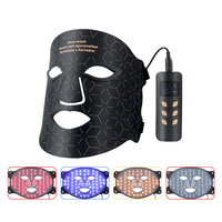 Masque facial LED portable en silicone à lumière rouge 630 nm, appareil de photothérapie beauté, vente chaude