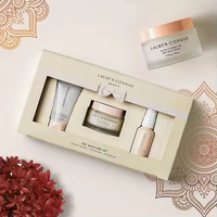 Boîte d'emballage cosmétique de conception personnalisée rose de luxe avec fenêtre transparente UV Avantage Boîte de maquillage rigide pour les produits de beauté Blush