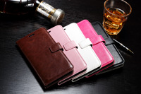 Casing HP Kulit PU Model Flip Wallet dengan Slot Kartu, Penyangga, dan Penutup Magnetik untuk iPhone 11 12 13 14 15 16 17 18 Pro Max