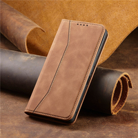 Étui de téléphone en cuir TPU pour 13 Flip avec fentes pour cartes, antichoc et design luxueux