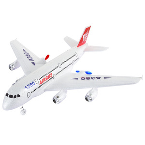 Avión de Espuma RC para Niños, Juguete de Exterior, Helicóptero RC, Avión de Espuma EPP <span class=keywords><strong>Ultraligero</strong></span> y Duradero con Luz - Product Image 1