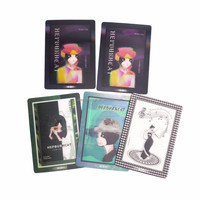 Haute Qualité Anime Sports Cartes À Collectionner Personnalisé Imprimé En Plastique Feuille Pack Film Personnage Collection pour Enfants & Cadeau