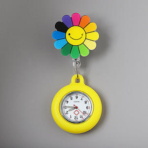Multi Colors Stock Soft Silicone Nurse <strong>Watch</strong> for Hospital Nurse Pin <strong>Watch</strong> With Durable Movement <strong>Watch</strong> for Nurse - Product Image 5