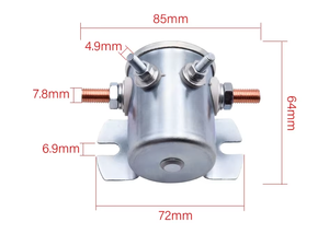 Relé para Carro de Golf 12V/36V, Piezas de Cabrestante para Puerta de Ala Volante de Coche Eléctrico 70-120224 11761GA para Columbia Par Car 71468-85 <span class=keywords><strong>Melex</strong></span> 300668 - Product Image 6