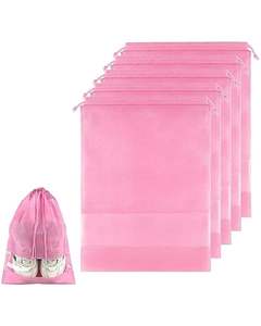 Zapatillas de deporte de malla colgante de alta calidad, muestra gratis, zapatillas de tenis, bolsa de lavandería/bolsa de aspiradora de zapatos de red/bolsa de lavado de zapatos - Product Image 6