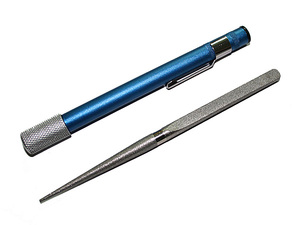 Aiguiseur Portable d'extérieur en diamant, aiguiseur multifonctionnel Type stylo en alliage, aiguisoir de crochets de poisson/dents - Product Image 6