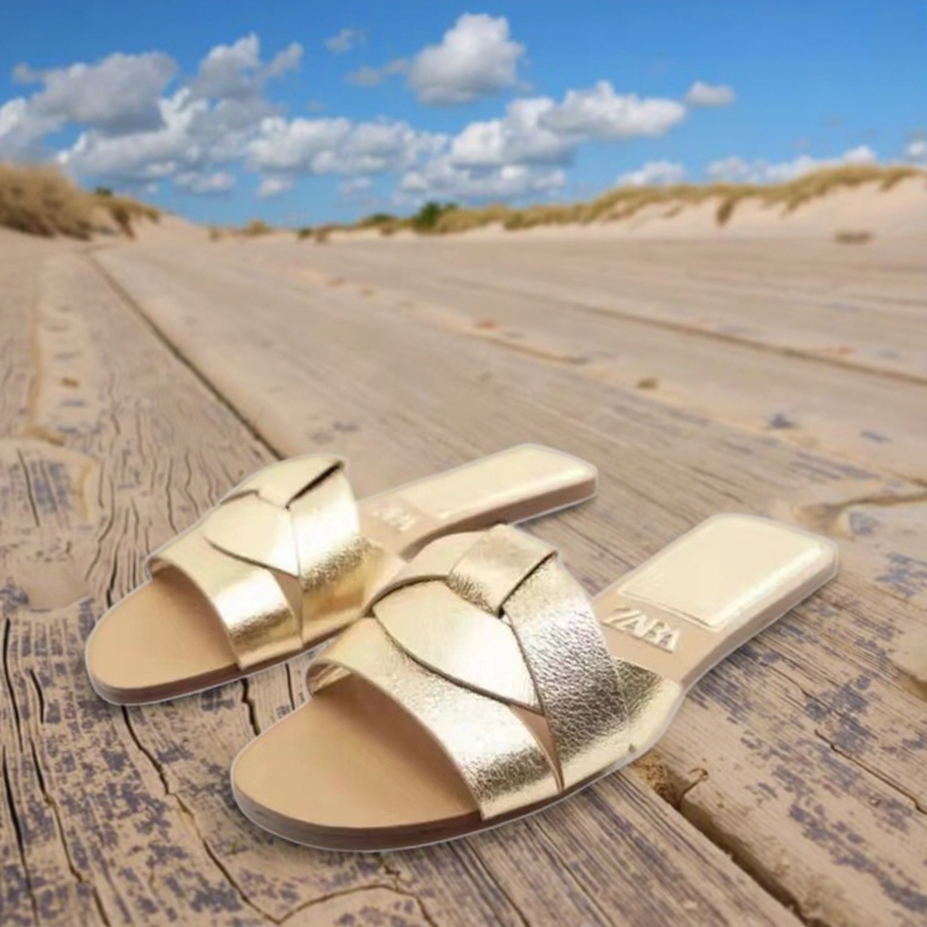 Women's Sandals Sandales Femme 2020 Zara New Design Zara Shoes Ladies Flat  Slippers Women Shoes Sandals