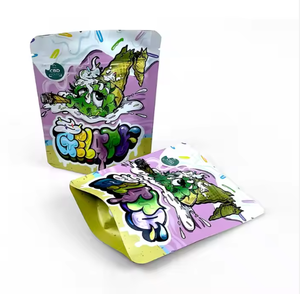 מותאם אישית צורה מודפסת מיני mylar שקית 1 גרם 3.5 ג 7 גרם 14 גרם 28 גרם ילד עמיד ריח ריח מגע רך - Product Image 3