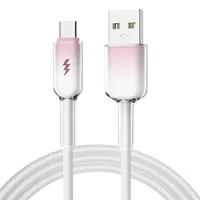 Câble de données USB-C 60W en gros, 480 Mbps, USB vers Type-C, câble de charge rapide 60W pour iPhone 16 et Android, compatibilité complète des protocoles