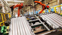 Robot de soudage - Robot de soudage industriel à 6 axes pour automatisation de la soudure MIG/MAG - Longueur du bras 2014 mm, capacité de charge 6 kg