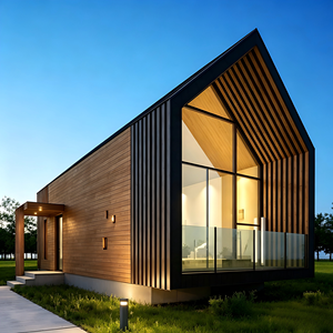 Casa Triangular Grande de Estructura de Acero Moderna y Transpirable, Personalizada, para <span class=keywords><strong>Tienda</strong></span> de <span class=keywords><strong>Ropa</strong></span> Especializada, Uso en Dormitorio y Cocina - Product Image 1