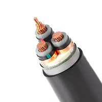 Câble d'alimentation 0,6/1KV WDZ-YJY XLPE gainé de polyéthylène réticulé multiconducteur, isolé, sans halogène, à faible émission de fumée et ignifuge