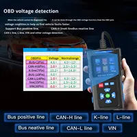Escáner automático T200, instrumento de diagnóstico de fallas de coche transfronterizo, Detector OBD2 de motor, lectura de código, herramientas de diagnóstico de batería Obd