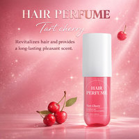 OEM ODM Étiquette Privée Personnalisée 100ml Parfum Capillaire Cerise pour Femme Brume Parfumée Longue Durée pour Cheveux, Corps et Linge de Lit