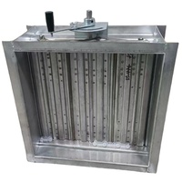 Aérateur de conduit d'air, contrôle du volume d'air, registre de ventilation, registre électrique coupe-feu pour système HVAC
