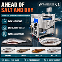 Salaison Éviscéreuse Automatique à Poisson Acier Inox 304 Poisson de 200 à 2000 g pour Dorade Poisson-sabre Parage du Poisson