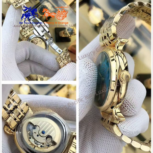 PATEKS P Guanqin Reloj Mecánico con Movimiento Automático, Correa de Cuero de Diseño Personalizado de Lujo para Hombre - Product Image 6