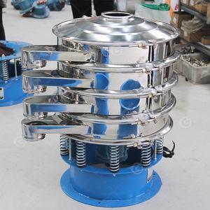 Tamis centrifuge chocolat commercial vibrant tamisant la machine visqueuse pour l'amidon de manioc de catalyseur - Product Image 2