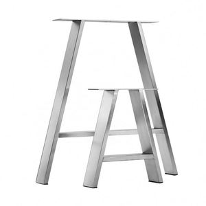 Simple Style A-Shaped Stainless Steel <b>Table</b> <b>Legs</b> for Kitchen Living Room Workshop Outdoor Hospital Use for Apartment Metal - Product Image 5