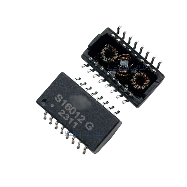 S16012G with POE+ function S0P16 100 Mbit SMT adaptive network isolation filter transformer S16012-4PTG S16012-4PT