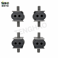 TENGHAO Caoutchouc de suspension moteur résistant à la chaleur pour tricycle rickshaw, isolateur de vibrations, support moteur silencieux pour le Moyen-Orient