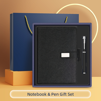 Coffret Cadeau de Luxe A5 – Carnet en PU avec Fermeture à Boucle, Stylo, Boîte de Rangement, en Carton Ondulé, Véritable, Durable, Réutilisable, Idéal pour le Bureau Quotidien