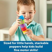 Jouets sensoriels thérapeutiques pour l'autisme socio-émotionnel, produits d'apprentissage, poppers émotionnels arc-en-ciel pour les tout-petits