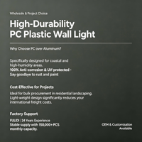 Lampe murale LED PW2006 8W, éclairage haut et bas, moderne, étanche IP65, montage en surface pour usage extérieur, véranda, balcon, porte, bâtiment