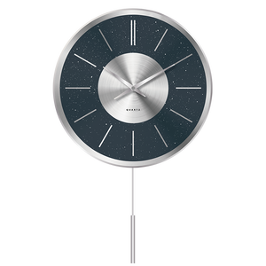 Aluminum Pendulum <strong>Clock</strong> Modern Design Decorative Silent Sweep Pendulum <strong>Chiming</strong> <strong>Wall</strong> <strong>Clock</strong> 13 Inch - Product Image 5