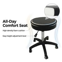 Tabouret de massage moderne, portable, réglable et détachable en cuir PU, mobilier commercial pour salon, hôtel, salle de sport, école